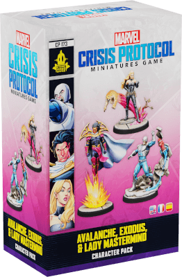 Marvel: Crisis Protocol - Avalanche, Exodus, & Lady Mastermind Up Close